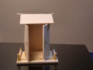 神棚 ご注文後制作 縦型（開閉式）