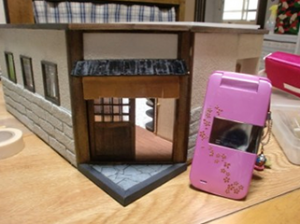 正面の店入り口。
