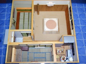 ドールハウス　相撲部屋　完成　２００６年