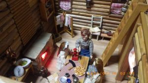 照明も入り暖かなお家らしい。